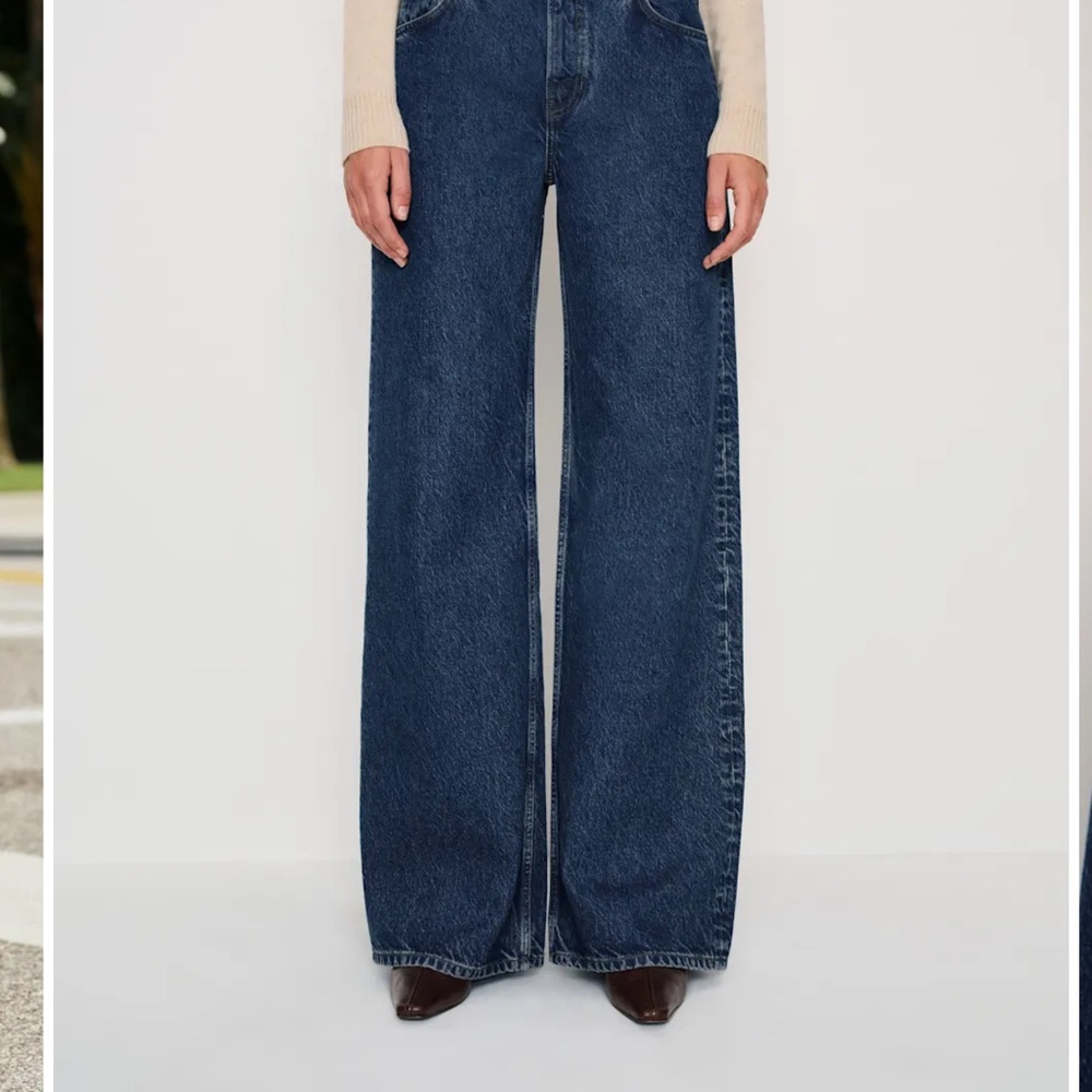 Reformation Cary low rise slight wide leg short jeans nwot